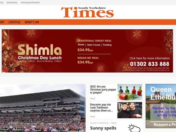 The South Yorkshire Times website.