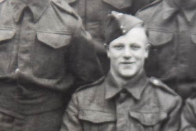 Tom Wilson from Arksey who is the fifth generation of his family to have served in the Kings Own Yorkshire Light Infantry

COLLECT PIC OF John Wilson