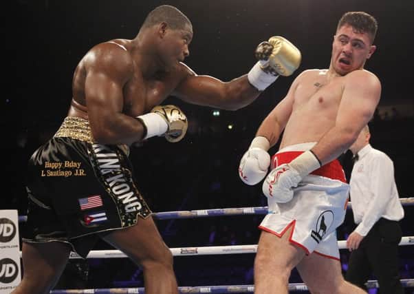 David Allen loses to Luis Ortiz