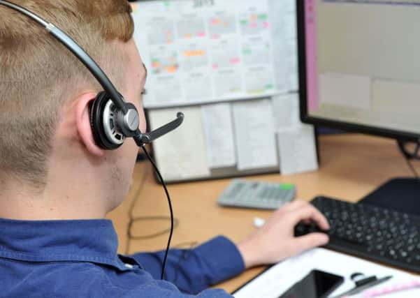 Call Centre worker