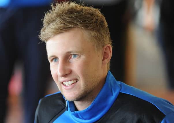 Yorkshire & England cricketer Joe Root at Sheffield's Abbeydale Sports Club. Picture Scott Merrylees