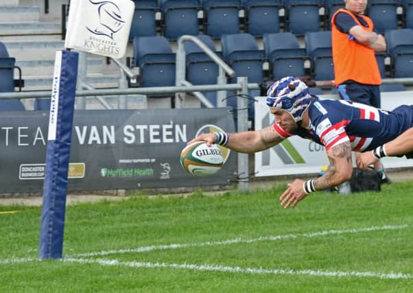 Doncaster's Dougie Flockhart. Picture: Marie Caley