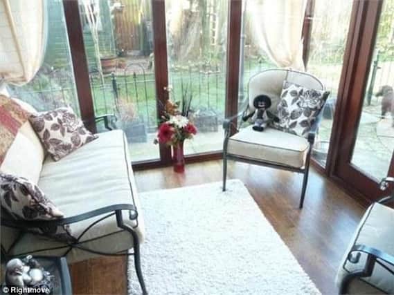 The golliwog spotted in a house in Doncaster on Rightmove. (Photo: Rightmove).