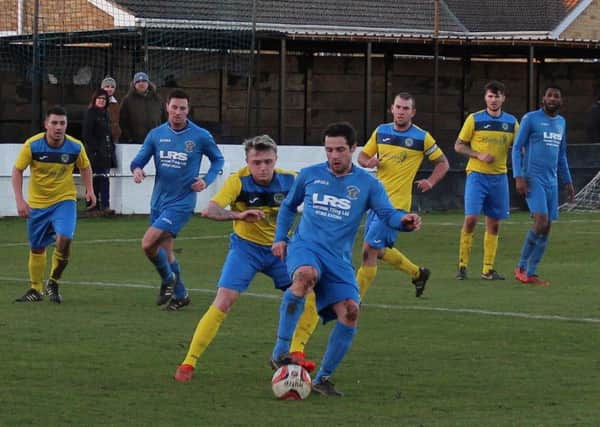 Action from Armthorpe's vital win at home to Retford.