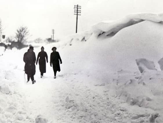 The big freeze of 1947 - snow at Edale
