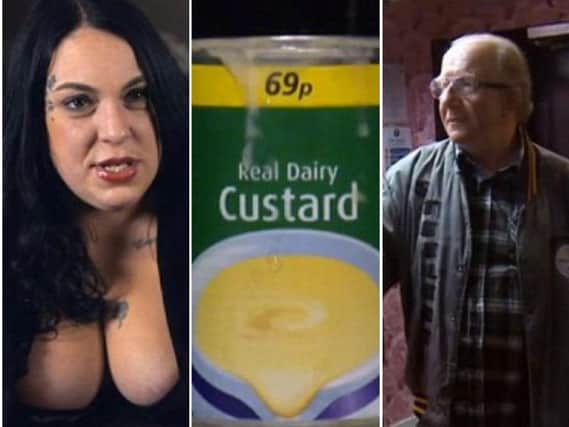Sex worker Jo was shown cleaning out a custard stained Jacuzzi bath after romps with regular punter Owen, 63, who brings along his own cans. (Photo: Channel 4).