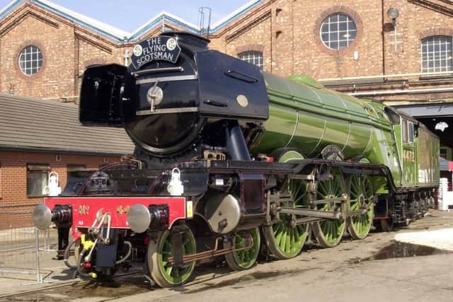 The Flying Scotsman back in Doncaster (D3549MB)