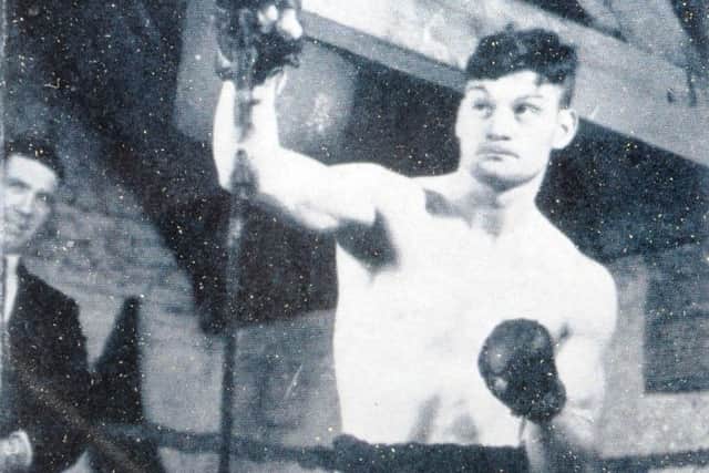 COPY  Boxer Bruce Woodcock the first owner of the pub in training  See Story Martin Slack  Picture Chris Lawton   
04/03/13