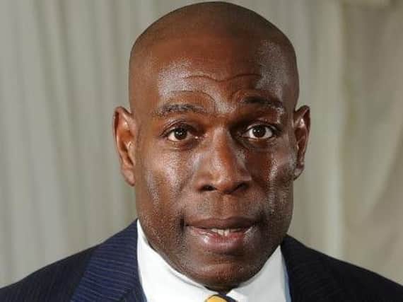 Sheffield-bound boxing legend Frank Bruno