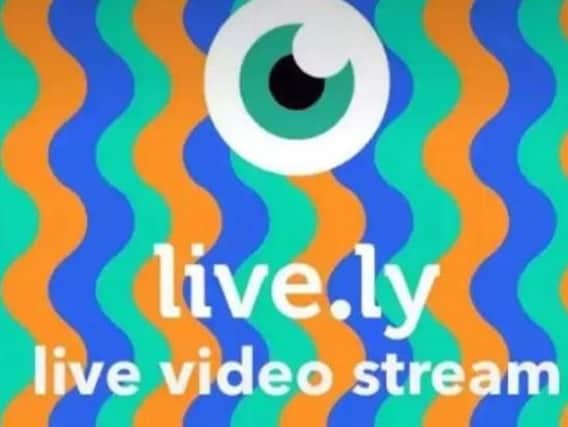 The live.ly app.