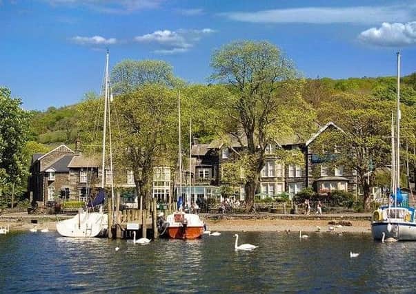 The Waterhead Hotel is just a stones throw from Lake Windermere.