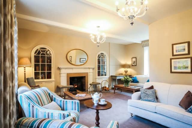 The interior has been transformed by Cussons and Storey Interiors . Copyright: Paul Maven