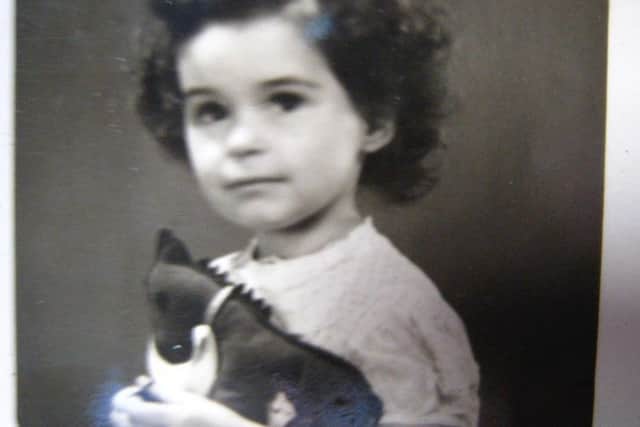 Charmain Gaud as a little girl