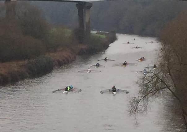Action from last Saturday's Head of the River.
