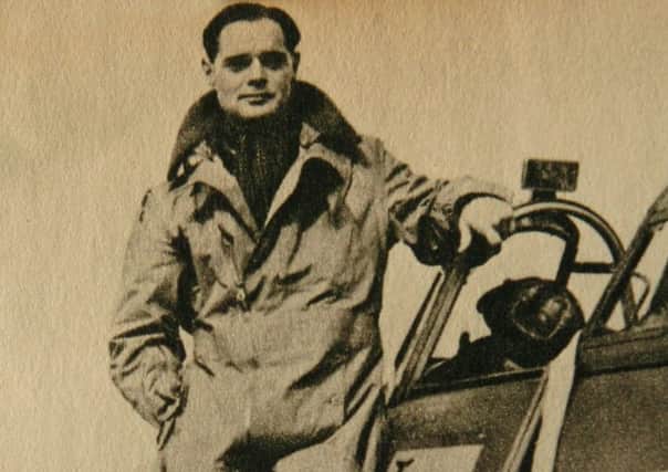The Old Rectory Sprotbrough former home Douglas Bader..... Douglas Bader on the wing of a Hurricane  see story John Woodcock Copied by  Chris Lawton 10th december 2004