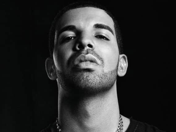 Rap superstar Drake.