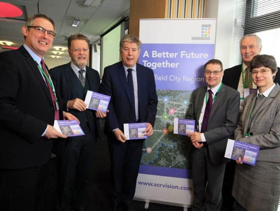 The launch of the new Sheffield City Region vision.
