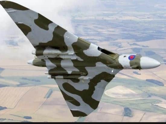 Vulcan bomber.