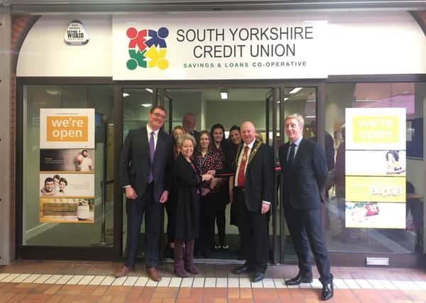 Dame Rosie Winterton MP officially opens the new South Yorkshire Credit Union in Doncaster