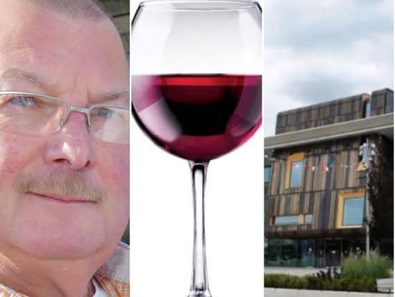 Theatre critic Phil Penfold was told only certain types of red wine were sold by the glass at Cast.