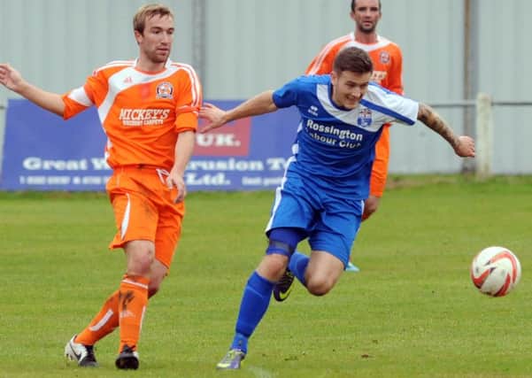 Shaun Pendleton was on target for Rossington in their 3-1 win over Teversal.