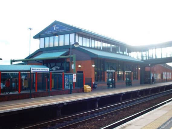 Meadowhall Interchange station.