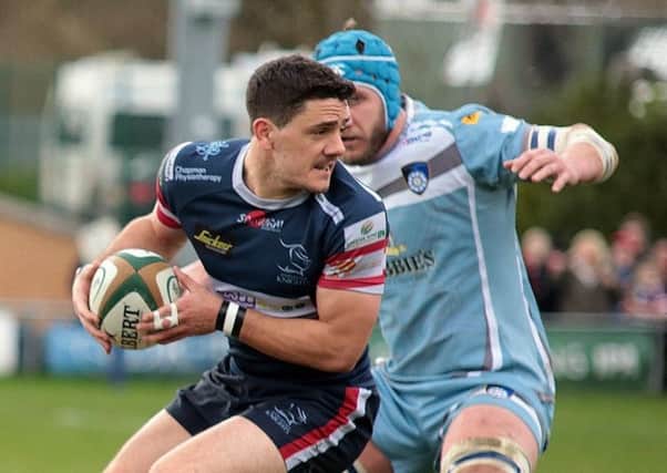 Paul Jarvis, pictured in action against Yorkshire Carnegie.