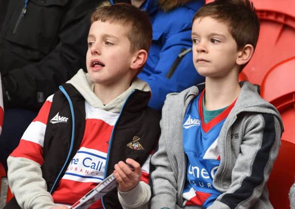 Young Rovers fans
