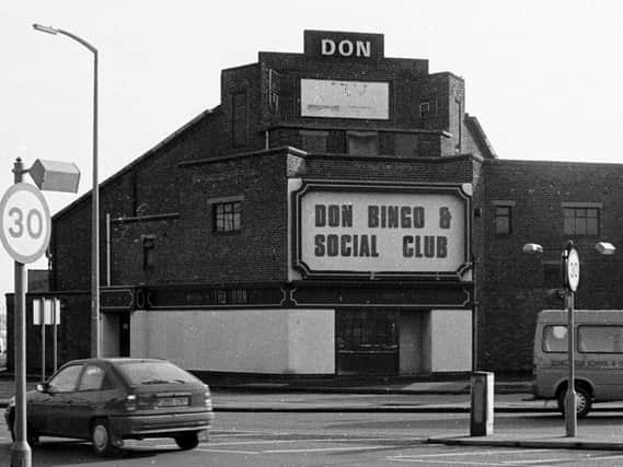 The Don Cinema, later a bingo club, was demolished to make way for the new St George's Bridge.