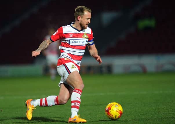 James Coppinger is unlikely to play in Rovers clash with Mansfield Town on Saturday