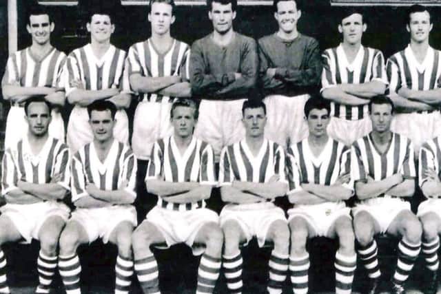 Ex-professional footballer Bob Ledger, pictured in his playing days.