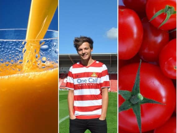 Louis Tomlinson has the taste of orange juice and tomatoes.