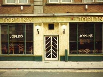 The pub when it was a wine bar known as Joplin's.