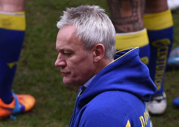Dons head coach Gary Thornton