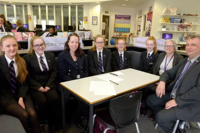 Outwood Academy City spotlight on schools feature for The Star School magazine writers meet Sam Jackson from the Star