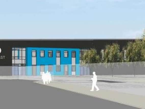 An artist's impression of the new XP school at Doncaster