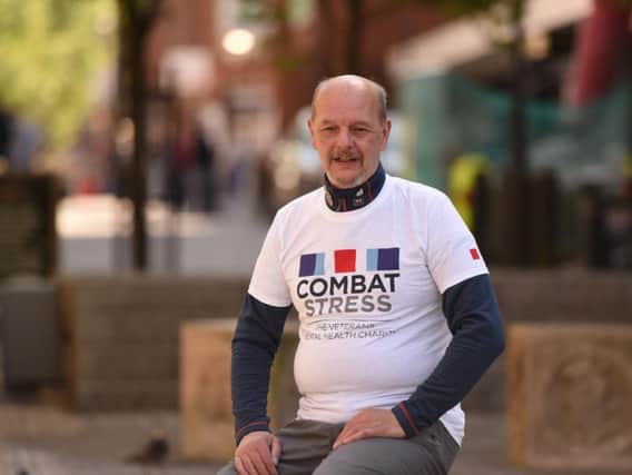 Doncaster man Phil Cox is raising money for Combat Stress
