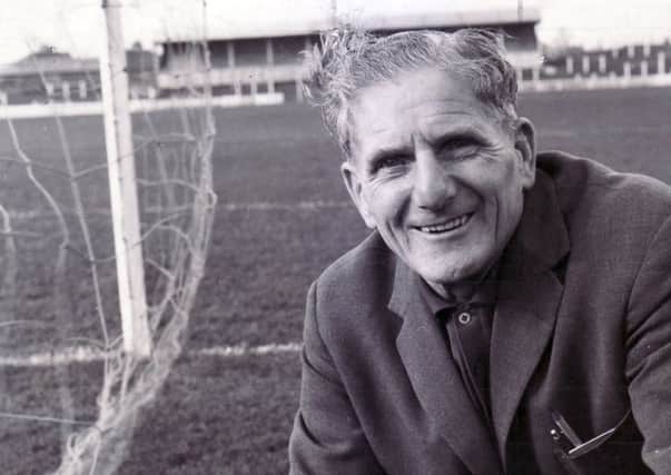 George Raynor at Belle Vue in 1967 during his time as  Doncaster Rovers manager