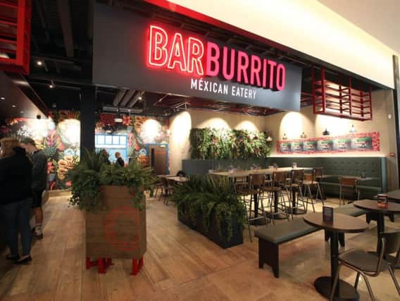 Mexican style restaurant chain Barburrito has opened in Meadowhall.