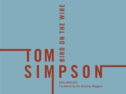 The cover of the new book about the life of Tom Simpson.