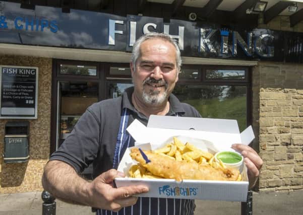 Das Loukas, owner of Fish King at Listerdale Shopping Centre, Bawtry Road