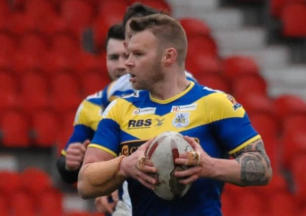 Jamie Thackray will return from suspension against Barrow. Photo: Rob Terrace