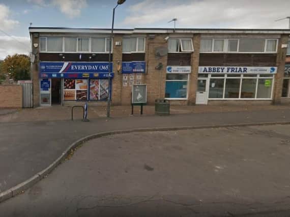 Couple Patricia Bowman and Daniel Tipton attacked staff working at Everyday 365 in Dunscroft, Doncaster. Picture: Google Maps