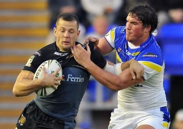 Dons head coach Richard Horne, pictured during his playing days with Hull FC.