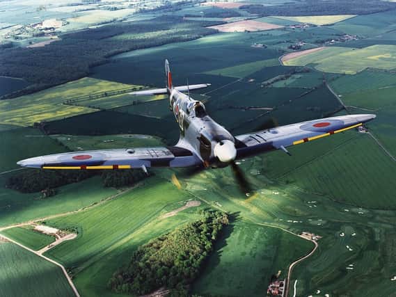A Spitfire will now fly over Doncaster instead of a Lancaster Bomber.