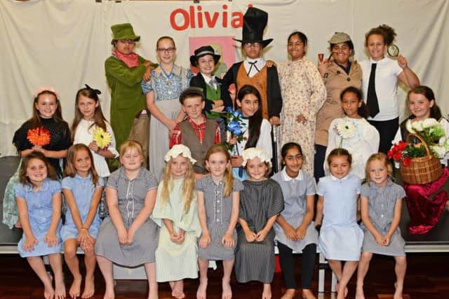 Lakeside Primary School Drama Club put on a production of Olivia for its annual performance. Picture: Marie Caley NDFP Olivia MC 1