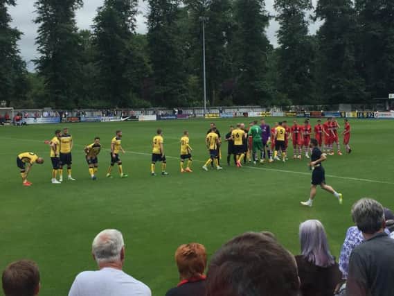 Rovers line up against Tadcaster Albion