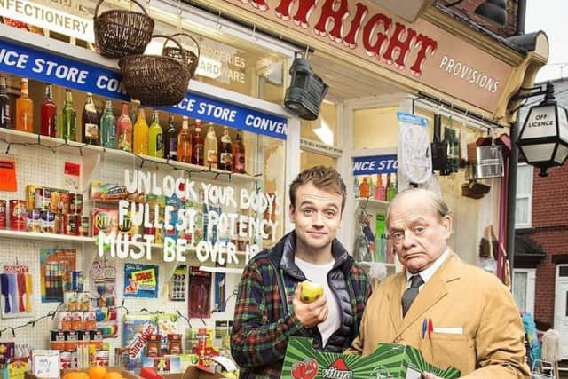 Still Open All Hours is a sequel to the original cornershop comedy starring Ronnie Barker.