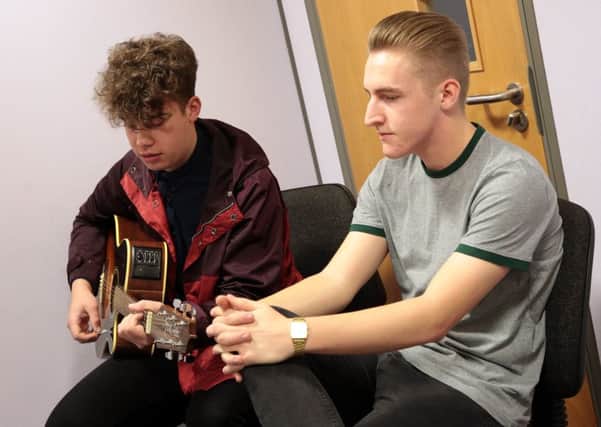 The Wired performed an acoustic set at the Sheffield Star's offices before their Tramlines performance. Picture:  Glenn Ashley.