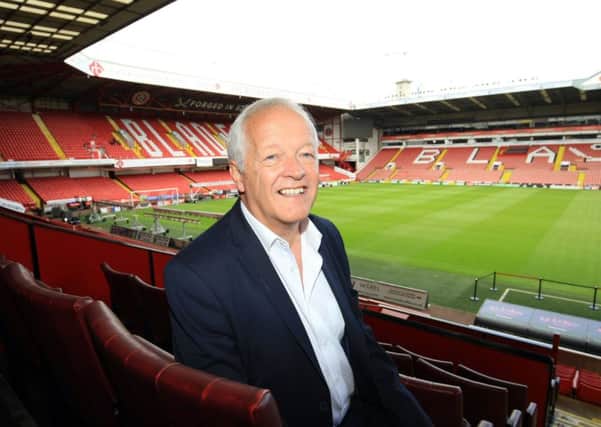 Martin Ross from HR Media pictured at Bramall Lane